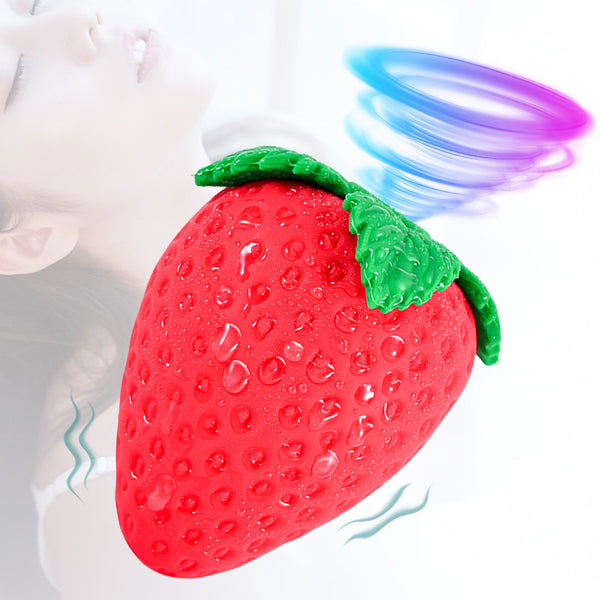 2022 Newly Strawberry Sucking and Vibrating Toy
