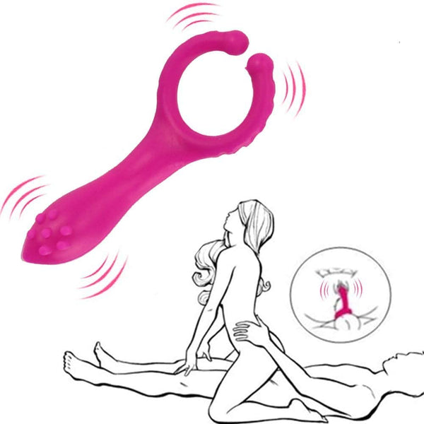 Pink Vibrating Cock Ring