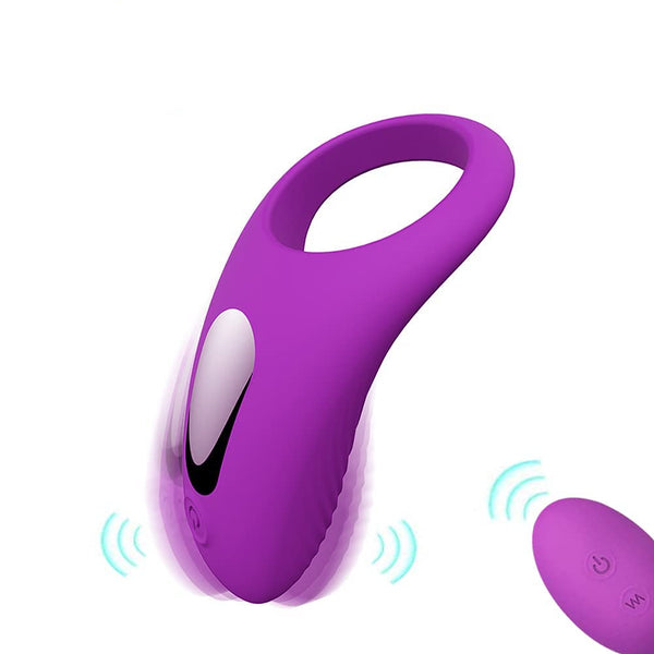 Remote Vibrating Cock Ring for Men