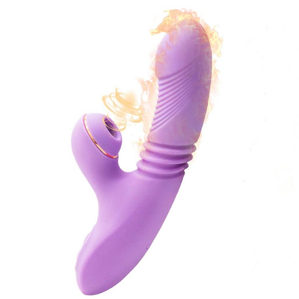 Sucking Thrusting Women Vibrator