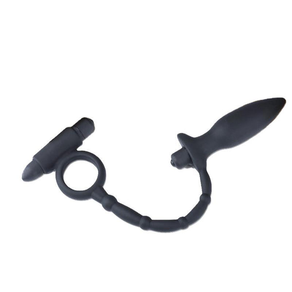 Penis and Anal Dual Vibrating Toy