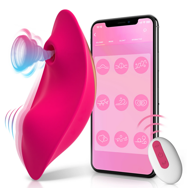 Sucking Wearable Vibrator (APP＆Remote)