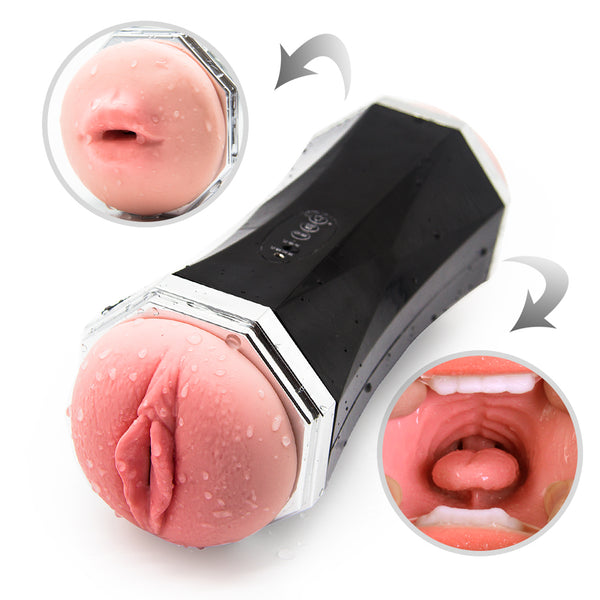 2 in 1 Electric Masturbator