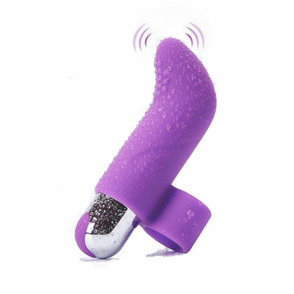 2 in 1 Detachable Bullet Finger Vibrator