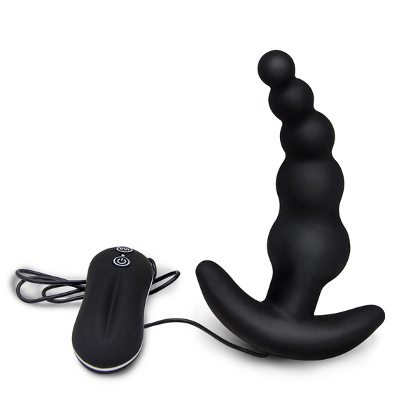 Wired Vibrating Anal Beads