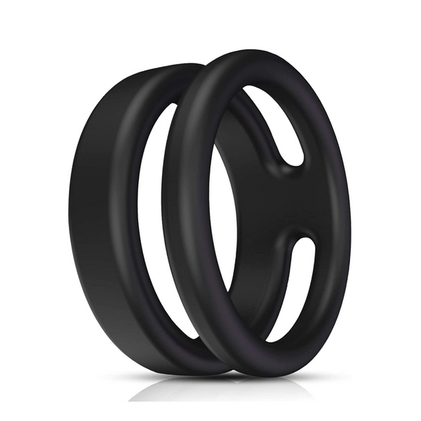 Silicone Dual Cock Ring