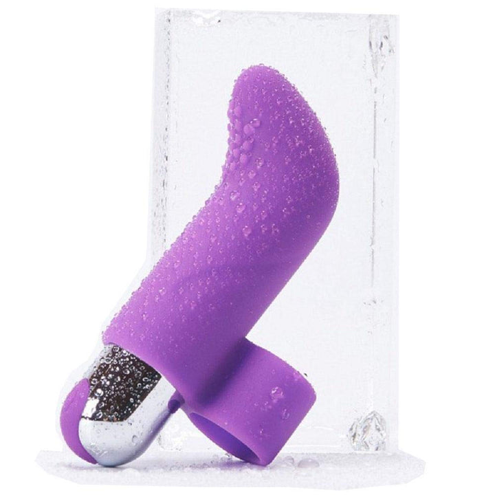 2 in 1 bullet finger vibrator