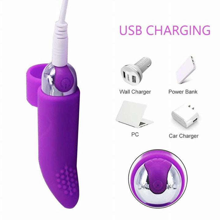 USB Charging finger vibrator