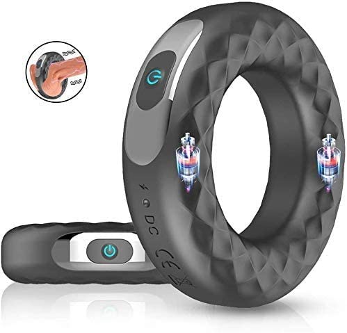 Doughnut Vibrating Cock Ring for Men