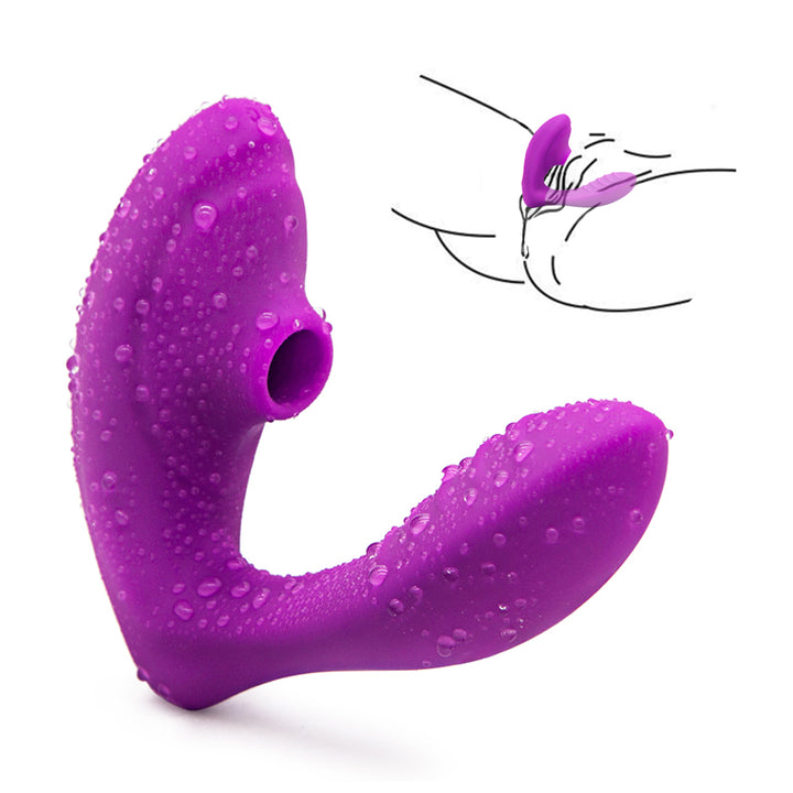 purple sucking vibrator