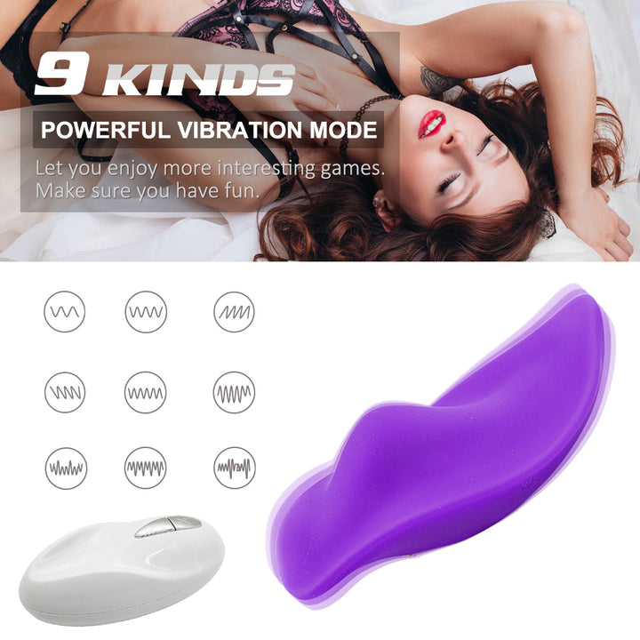 wearable vibrator with 9 vibration modes