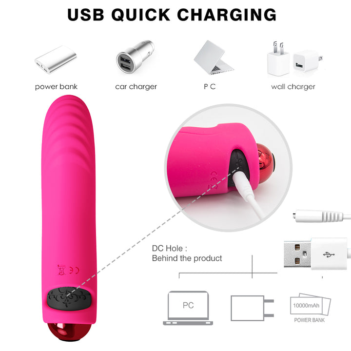usb charging finger vibrator
