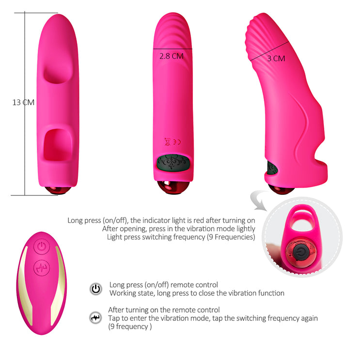 how to use finger clitoris vibrator