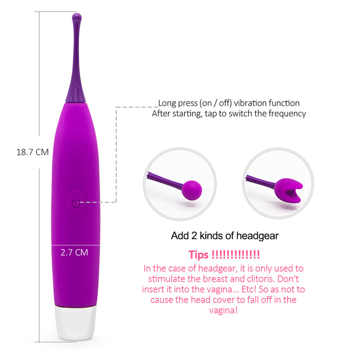 the size of clitoral vibrator