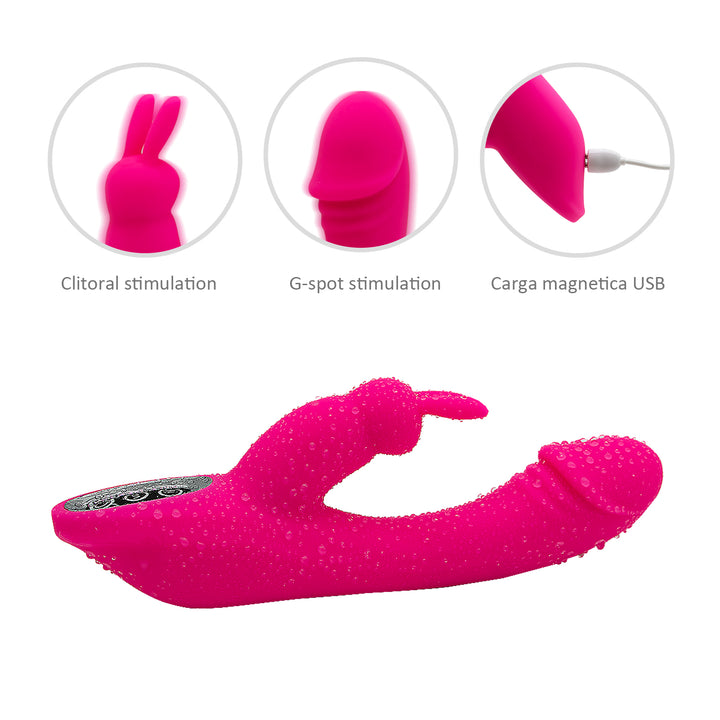 rabbit  vibrator for clitoral and G-Spot stimulation