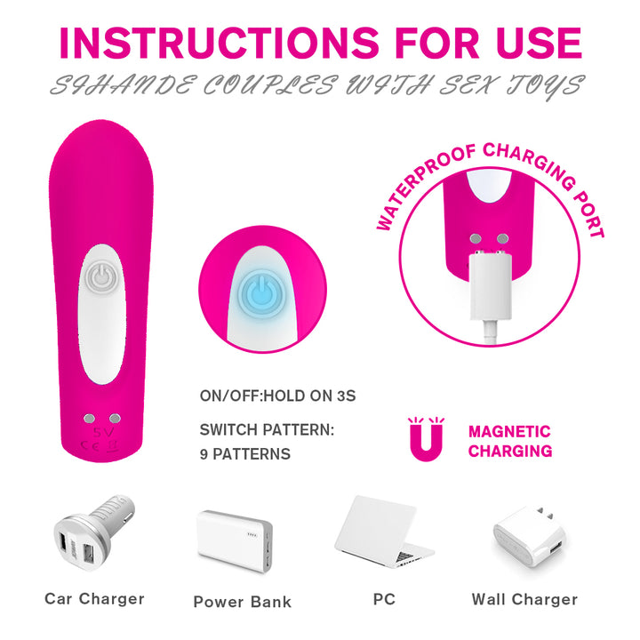 instruction of women vibrating toy