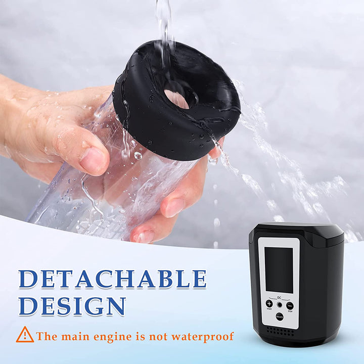detachable design of penis vaccum pump
